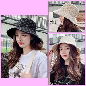 여자 여성 학생 사계절 패션 캐주얼 양면 벙거지 모자