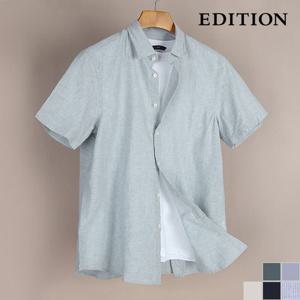 [에디션] 마 혼방 데일리 반팔 셔츠  (NNC2WC1992)