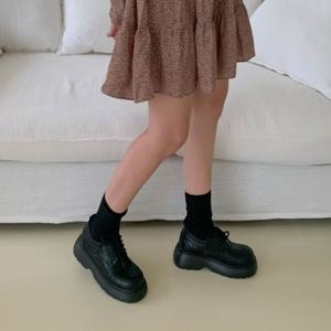 여성 키높이 통굽 로퍼 캐주얼 스타일 구두