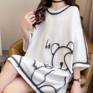 오버핏 ST500245 박스 티셔츠 맨투맨 반팔