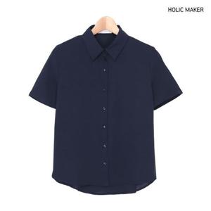 반팔 반소매 반팔티 셔츠 여름 카라 HTT024 홀릭메이