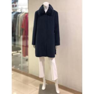 벨리시앙 세이브존01 밍크 칼라 울  코트(2color) LC3405