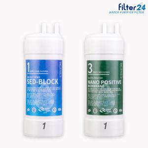 쿠쿠 인앤아웃 CP-SS101HW(S) 정수기 호환필터 전체세트 [5인치 1-1]