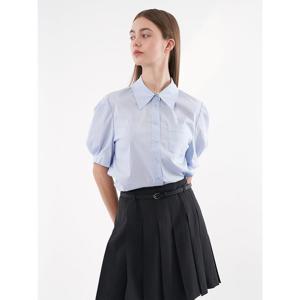 [올리브데올리브]퍼프 소매 반팔 블라우스(OW4XB511)