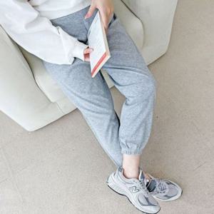 루넷 220995 SD 팬츠 조거 스판 조거팬츠 골지 조거바