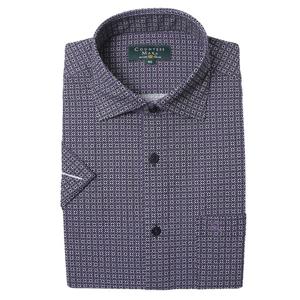 [카운테스마라(셔츠)]밑단일자 구김없는 시어서커 일반핏반소매 CDCW2C2225V0-V5