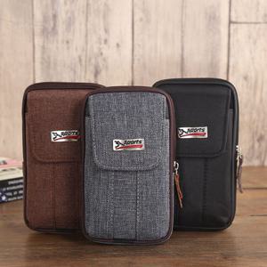 허리 가방 덥석덥석 여행용 러닝 캔버스 남자힙색 웨