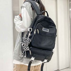 스콰즈 백팩 SHR190 1COLOR 튼튼한 학생 캐주얼 가방