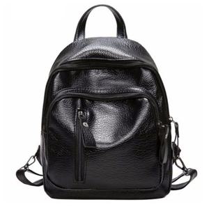 여자백팩 레더 프론트 포켓 포인트 대학생 캠퍼스룩