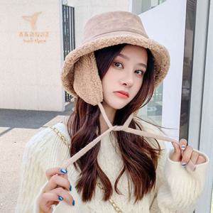 귀까지 따듯한 벙거지 보드라운 안감털모자 사파리