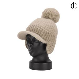 여성 귀달이모자 털모자 챙모자 겨울 방한 LDJH093