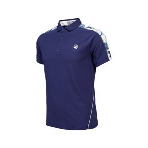 혼마골프 남성 SS 숄더 카모 포인트 반팔 셔츠 HMFX702B527