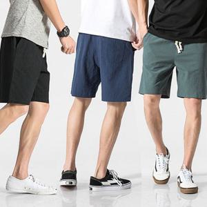 남자 마바지 허리밴딩 린넨팬츠 4컬러 여름 캐주얼