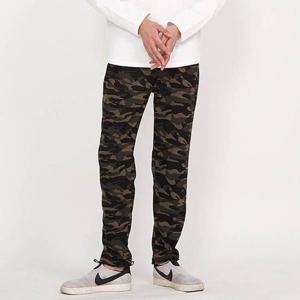 남자 겨울 방한 홈웨어 융털 기모바지 밀리터리카키