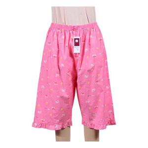 여름 여성 고급 시원한 8부 파자마 여자잠옷바지