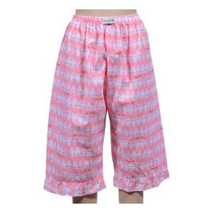 넉넉한 엠보 여성 8부 파자마 화사잠옷