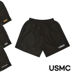 무지 블랙 보급형 반바지 USMC