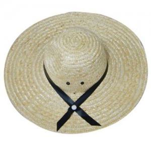 밀짚 모자 왕골 여름 소풍 모자 패션 비치 리본