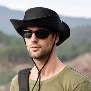 아웃도어 통풍메쉬 등산모자 여름 캠핑모자 블랙