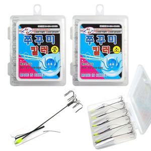 씨타임 GG 쭈꾸미킬러 쭈꾸미 낚시 스텐 바늘 채비