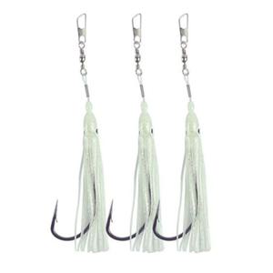 꼴뚜기 채비 낚시대 밤낚시 미끼 에기 웜 루어 2색