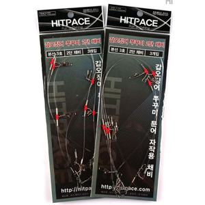 씨타임 HP 쭈꾸미 2단채비핑크 갑오징어 쭈꾸미채비