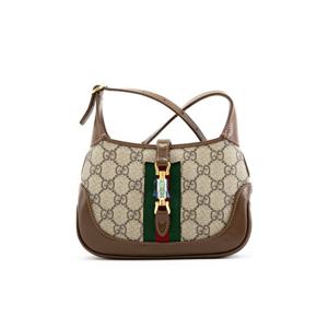 GUCCI 국내보유 구찌 재키1961 미니 호보백 브라운 637092 HUHHG 8565