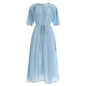 샵앤) [썸머바캉스룩]여성 반팔 롱텐트원피스 RC-WDR-12079-블루