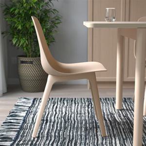 이케아 ODGER 의자 화이트 베이지