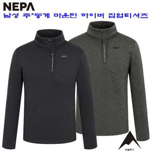[네파][티셔츠 남성티셔츠](7J75402) 남성 가을겨울 마운틴 하이버 집업티셔츠
