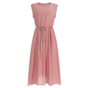 샵앤) 세리 바캉스 여성 민소매 롱 원피스 PIC-WDR-12106-핑크