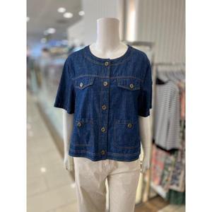 화이트호스 세이브존01 단추라운드데님자켓 W242122