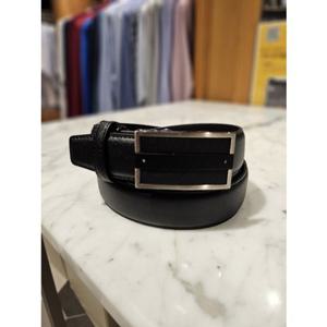 [포체벨트 블랙] FOFBE1-106BK  천연소가죽 자동벨트 [폭3CM  길이118CM 39인치용]