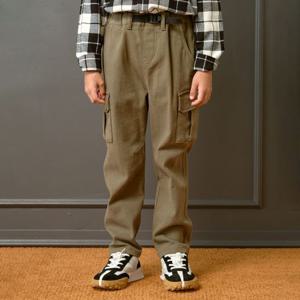 [인디고뱅크키즈]약기모가 부드럽게 ~카고조거 릴렉스 기모 면팬츠 IKTC23WR1