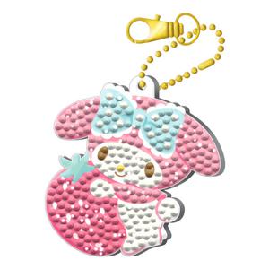 산리오 보석십자수 키링 마이멜로디 스트로베리 BSK1-70
