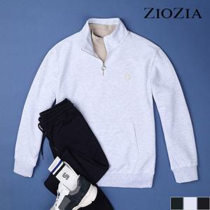 [지오지아] [남녀공용]하프집업 티셔츠 (ABC3TR3601)