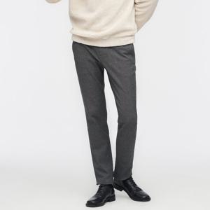 [링스] 남성 사각패턴 일자핏 팬츠 L11D3PT103_BK