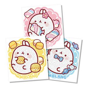 몰랑이 보석십자수 스티커 몰랑 마쉬멜로우 BST3-605N