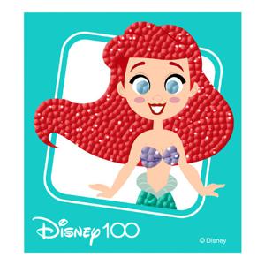 디즈니 보석십자수 스티커 프린세스 공주 인어공주 BSTG1-35