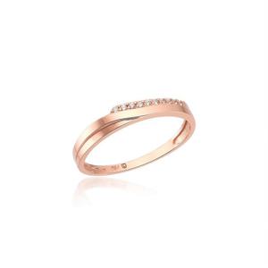 [GB] 러브 투라인 14k GOLD 여성 커플링 반지 LRW20C20G