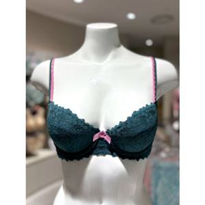 [바바라]여성 플로럴 레이스 부직포 브라(ABR4435)(GR)
