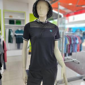 [팜스프링스]메쉬 반팔 티셔츠 GS23KR61W_DG