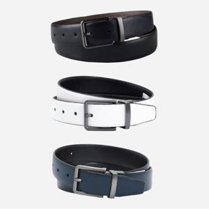 캘빈클라인 남성 리버서블 가죽 벨트