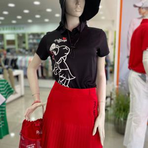 [팜스프링스]캐릭터 반팔 카라 티셔츠 stsl242254iu_DG