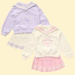 [로엠걸즈(아동)]티셔츠주름스커트상하세트RGSM2484C