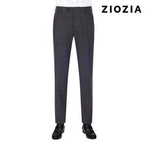 [지오지아] 브라운 글렌체크 정장팬츠 (ABC4SP1206_DBR)