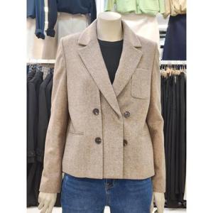 SOUP 세이브존07 헤링본 미니 더블버튼 자켓 VA1JK72