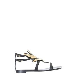 쥬세페자노티 여성 화이트 CRUEL 플랫 샌들 E000126_001