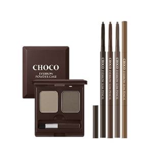 [스킨푸드] 초코 아이브로우 파우더케익 +슬림펜슬 SET