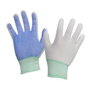 알라딘 나일론 도트장갑 작업용장갑 백색 10개